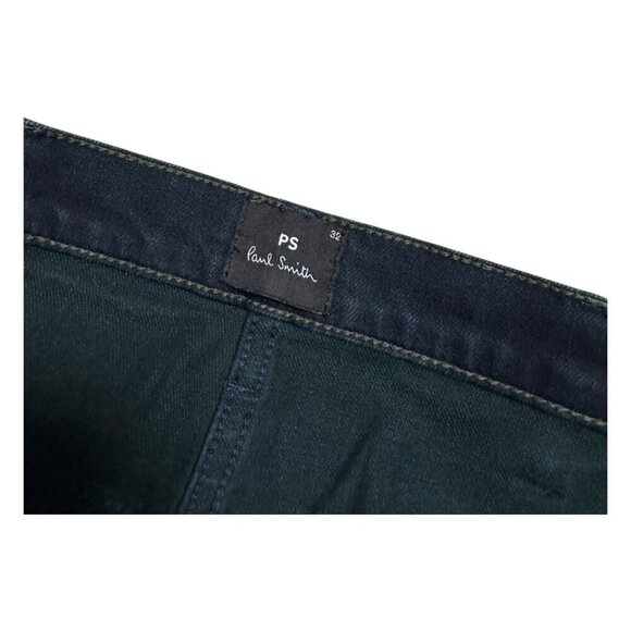 PAUL SMITH Dark Wash Luxury Designer Straight Denim Jeans Pants Mens 32x30 - Picture 6 of 8